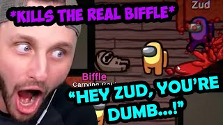 SSundee DISGUISES as Biffle and Makes Zud ACCIDENTALLY KILL the REAL Biffle!