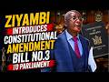 Ziyambi introduces Constitutional Amendment Bill No.3 in Parliament