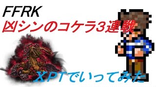 【NOT CR FFRK】夢を紡ぐ心　凶　シンのコケラ３連戦　10PT