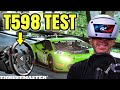 First Race in GT7 (PSVR2) with Thrustmaster T598 - How did it Compare to T-GT II?