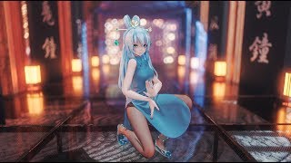 [Toolbag\u0026MMD]Silk Qipao Miku #醉花荫