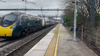 Trains at POLESWORTH. Warwickshire’s least used staton(BUT VERY BUSY.(UNIT TEST AT MAX SPEED) RERUN