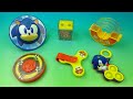 2022 SONIC THE HEDGEHOG SET OF 6 BURGER KING COLLECTIBLES VIDEO REVIEW