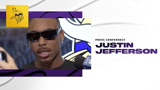 Justin Jefferson on His Leg Injury, 97-Yard Touchdown Catch \u0026 Vikings Win Over 49ers | Week 2