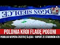 Polonia kroi flagę Pogoni - Podolski wspiera zrzutkę Śląska - RAPORT ZE STADIONÓW (20-23.09.2024)