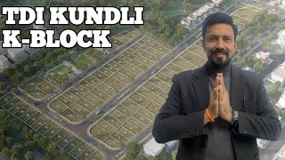 TDI K-Block Plot | TDI Kundli K-block Plot| TDI Kundli 250 Gaj Plot