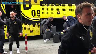 Der BVB mit Reus auf dem Weg nach Bremen