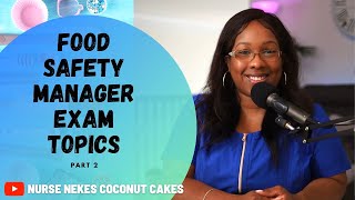 How to Pass ServSafe Test | Food Safety Manager Test Topics Part 2
