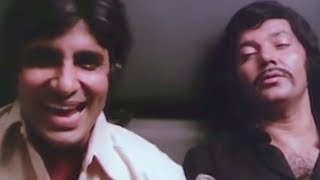 Amitabh Bachchan thrown off the train by Prem Chopra | Do Anjaane | Bollywood Scene 19/31