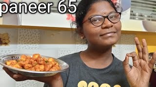 Vlog##nenu honey papa chesina yummy paneer 65 😋😋