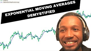 How to create exponential moving averages with python