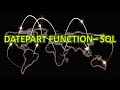SQL DATEPART Function Tutorial And Example For Beginners