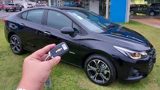 Detalhes reais Lançamento novo Chevrolet cruze midnight preto ouro negro 2022