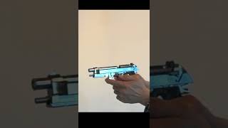 マルシン ベレッタM9A1 モデルガン発火 Marushin Beretta M9A1 Model Gun Firing