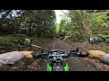 【モトブログ】達磨山林道支線（ピストン側）【klx125】