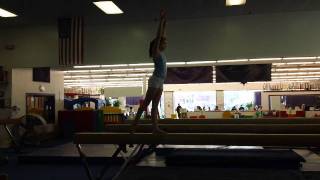 Kenzie's Level 5 Gymanstics Beam Routine