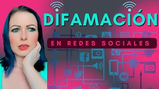 Difamación en redes sociales - como cuidarte!