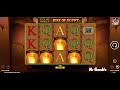 eye of horus rise of egypt slot £10 stakes with 4 scatter bonus mr gamble