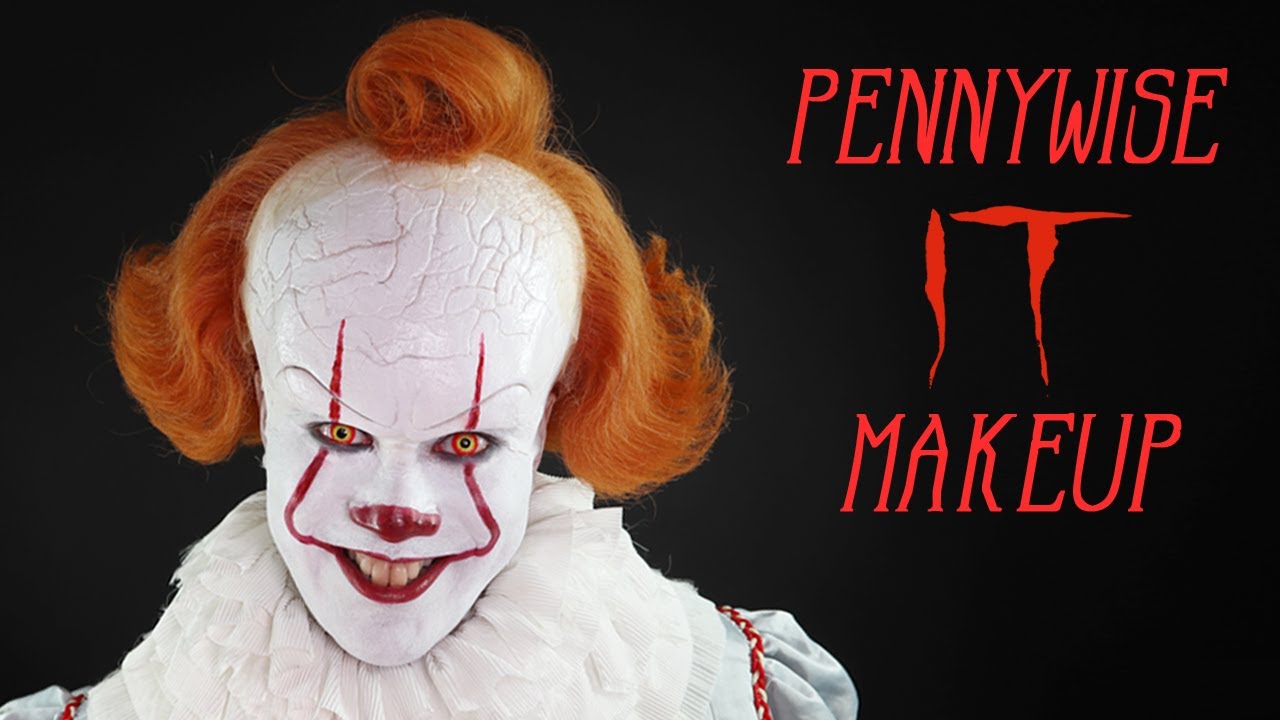 Pennywise Makeup Tutorial It Chapter 2 Version Improved Wig And