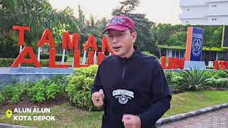 JOGING 8000 LANGKAH DI ALUN-ALUN DEPOK