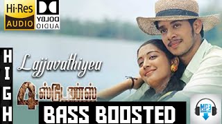 Adi Lajjavathiye Song Tamil | 5.1 BASS  BOOSTED Audio | 4 Students/#tamil #bassboosted #lajjavathiye