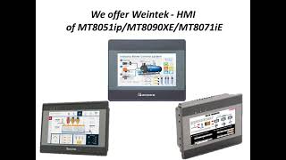 Weintek HMI Human Machine Interface 9 7'' touch screen panel MT8090XE