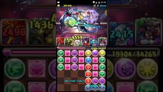 【パズドラ】ヘキサゼオン降臨初見(敗北)