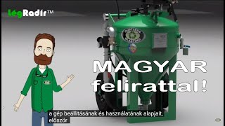 Dustless Blaster gyors üzembehelyezése Magyar felirattal - LégRadír - Csak pormentesen ...