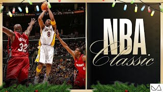 Kobe Bryant \u0026 Shaq Battle on Christmas Day!🎄｜Heat vs Lakers 2004-05 NBA Season｜12/25 2004