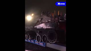 Американский Abrams привезли на Поклонную гору в Москве