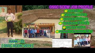 JOB PROFILE OF SCEW ||POSTING ||TRAINING|| SALARY || PROMOTION କିପରି କରିବେ ଜାଣିପାରିବେ !