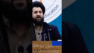 Maulavi Muhammad Yaqoob Mujahid son of mullah Mohammed Umar (rh) Afghanistan defence minister #short