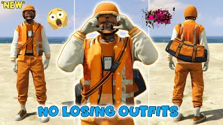 GTA 5 ONLINE - HOW TO GET ORANGE JOGGERS MODDED OUTFITS NO TRANSFER GLITCH!