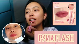 Pinkflash wear test and honest review (sobrang nagdry yung lips ko 🥺 ) | Mara