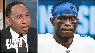 'I love it!' - Stephen A. reacts to Julio Jones to the Titans | First Take