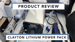 Clayton Power Lithium-Ion Battery Power Supply - Amazing Marine Power pack - Generator Alternative!