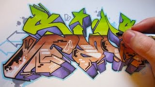 Swamp Mist Graffiti Blackbook Piece