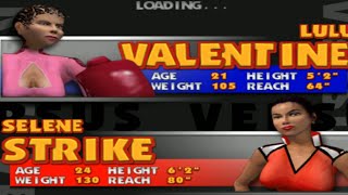 Ready 2 Rumble Boxing: Lulu Valentine vs Selene Strike