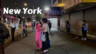 Bronx New York Streets At Night