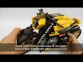 new arrival kbox 10506 cyberpunk motorcycle unboxing and review