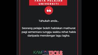 Fakta pelajar universiti