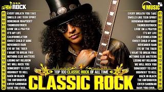 Best Classic Rock Songs Of All Time 🎧 Guns N' Roses, Nirvana, Metallica, Queen, Bon Jovi, AC/DC, U2
