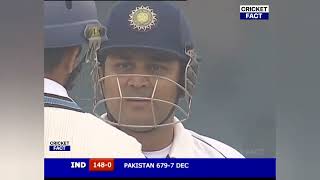 India Vs Pakistan 1st Test 2006, Lahore.  What a nail biting thriller match. Ind Vs Pak 2006.