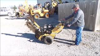 2000 Vermeer V1350 trencher for sale | no-reserve Internet auction December 28, 2017