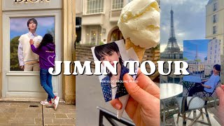 [아미로그 / ARMY VLOG #8] Jimin tour In Paris 🇫🇷! #JIMIN #셀촬셀편 #동에번쩍서에번쩍