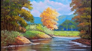 You Won't Believe How Easy It Is to Paint Landscapes with Oil Paint!