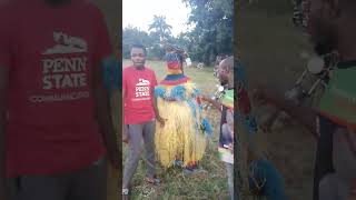 Masquerade flogging people #africa #culture #masquerade #tradition