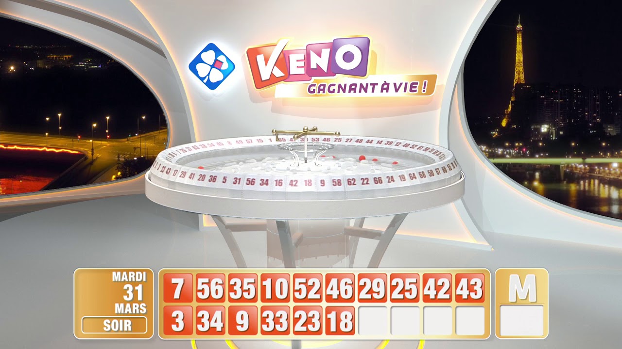 Tirage Du Soir Keno Gagnant à Vie® Du 31 Mars 2020 - Résultat Officiel ...