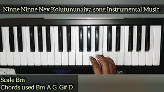 Ninne Ninne Kolutununaiya Song Instrumental Music on Keyboard||Instrumental||Roland||Hosanna Songs.