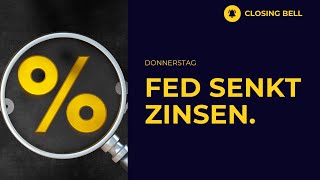 FED senkt Zinsen | AIRBNB und Expedia steigen nach Zahlen| Pinterest, Block und Affirm unter Druck.